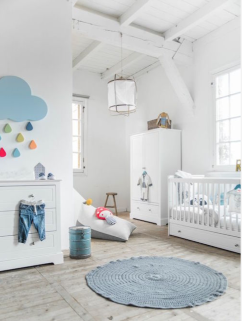 witte basis babykamer