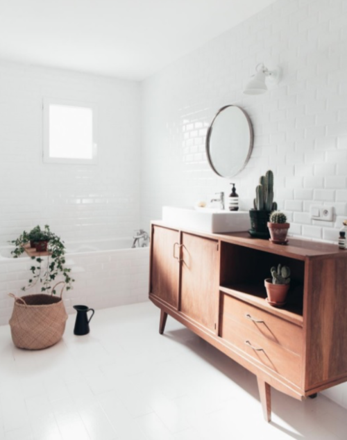 kleine tegels badkamer