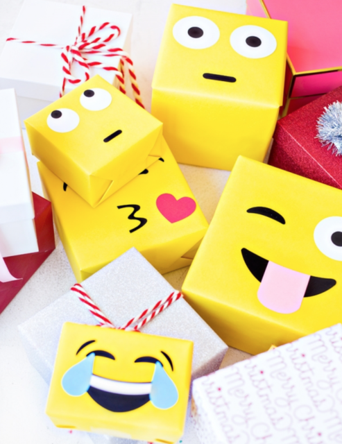 Cadeautjes inpakken_emoji